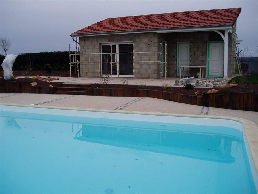 Realisation maconnerie et piscine
