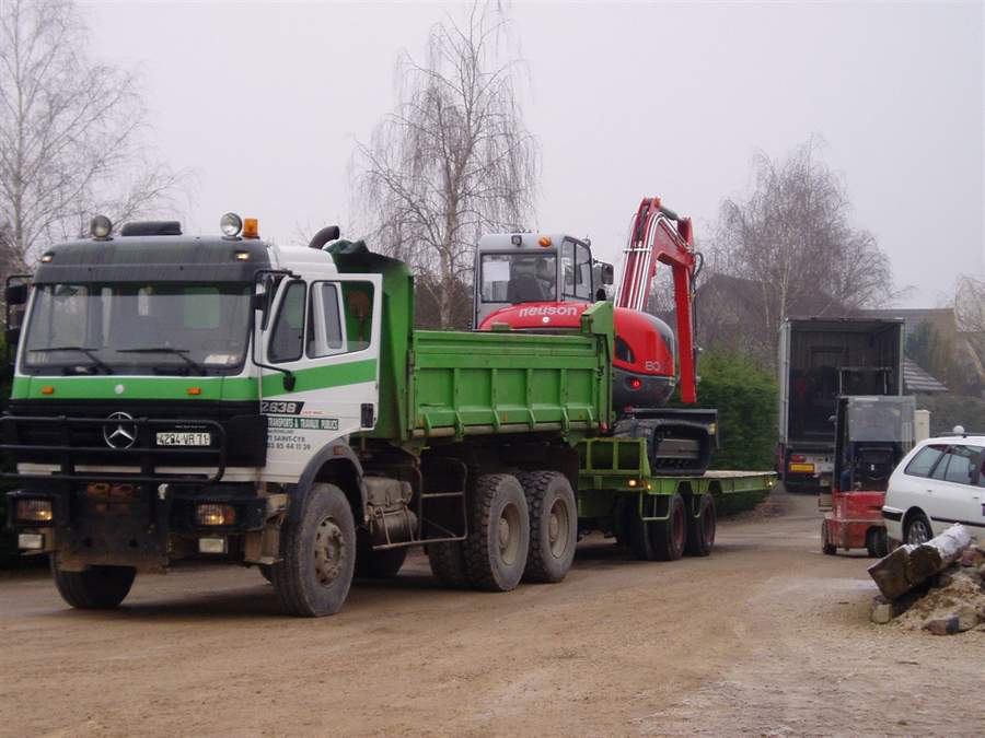 Transport d'engins et materiaux Rouillard TP